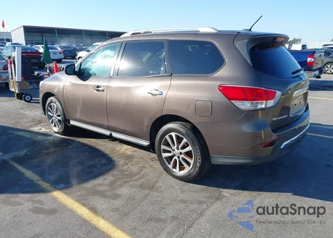2016 Nissan Pathfinder Platinum/S/Sl/Sv from USA, damaged, VIN 5N1AR2MM3GC608019